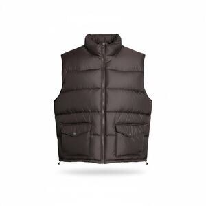 Old Navy Mens Brown Puffer Vest Sz. XXL GorpCore Trail Hiking Outdoorsy